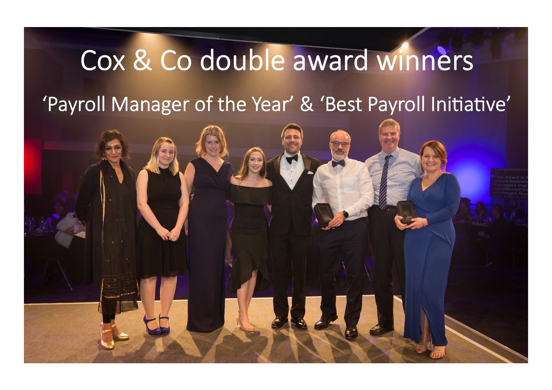 Cox & Co. Double Award Winners @IrisWorld2020 National Awards