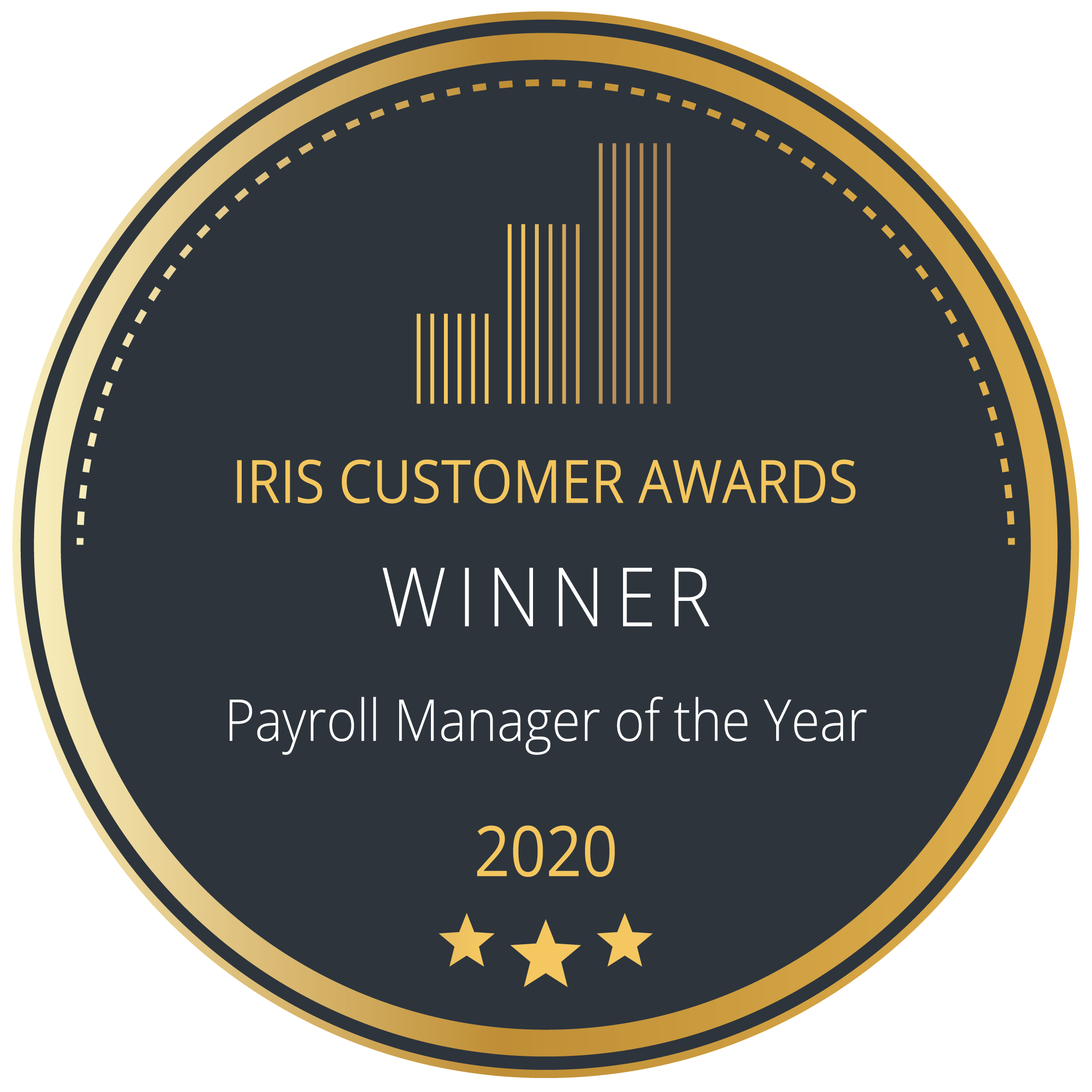Winner - Payroll Manager of the Year 2020